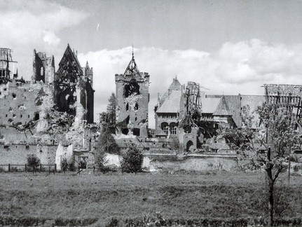 Marienburg Zerstörung 1945