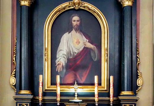 oltarz serca Jezusa radecznica