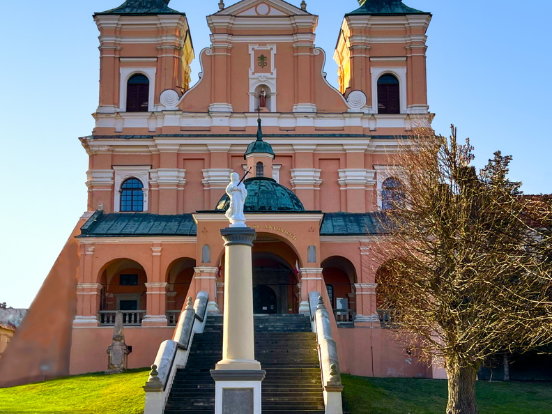 sanktuarium w radecznicy widok
